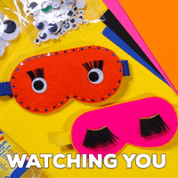 NoritexSA school eyes blink lashes GIF