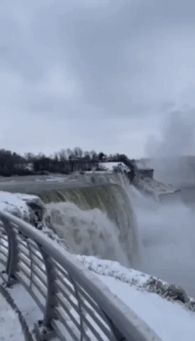 Niagara Falls State Park Reopens Following Deadly Blizzard