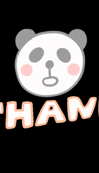 ERGUGU love thanks panda thankyou GIF