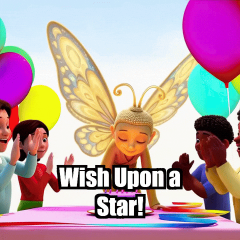 Wish Upon A Star Party GIF by BuddhaFlyJourney