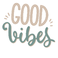 Happy Good Vibes Sticker by Michis Miami