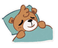 Good Night Sleep Sticker