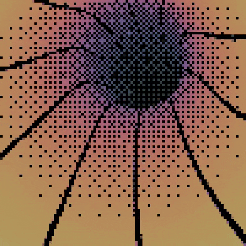 Blablebluh giphyupload perfectloop dithering maxmsp GIF