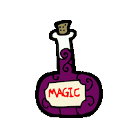 Merch Potion Sticker by ZauberMerch