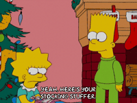 Lisa Simpson Christmas GIF by The Simpsons