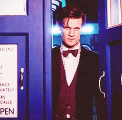 jefffa-fa giphyupload doctor who matt smith tardis GIF
