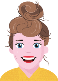 stipstijl wink knipoog nienke stipstijlvirus Sticker