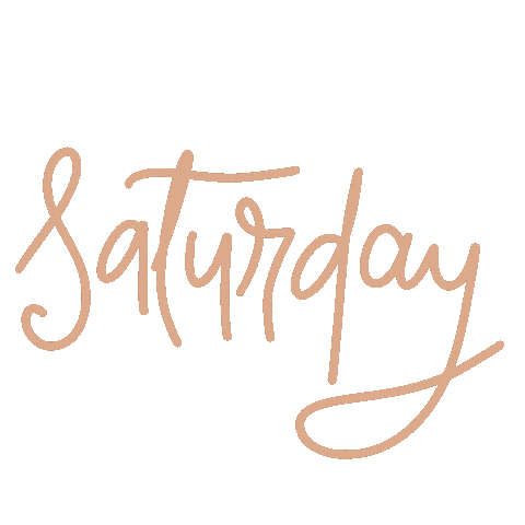 Orange Lettering Sticker