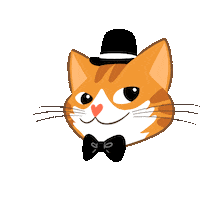 Cat Yes Sticker by Mister Puss