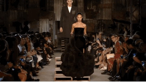 joan smalls nyfw 2015 GIF by Glamour