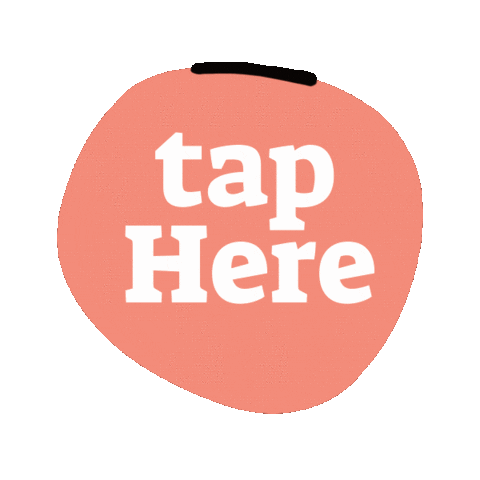 New Post Click Here Sticker by Tinyhood