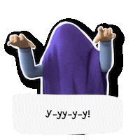 Scared Boo Sticker by Mira and Gosha