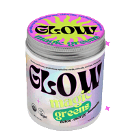 GLOWSuperfoods glow superfoods magicelixir magicgreens Sticker