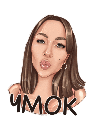 _gromova_anastasia_art_ giphyupload поцелуй громова громовацелует Sticker