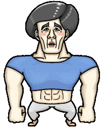 Wink Exercise Sticker by ONIUSA