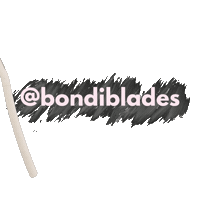 bondiblades bondiblades bondibladesbabe bondi blades bondi blades babe Sticker