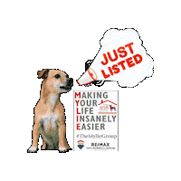 Dog Realestate Sticker by The MYLIE Group Real Estate Team