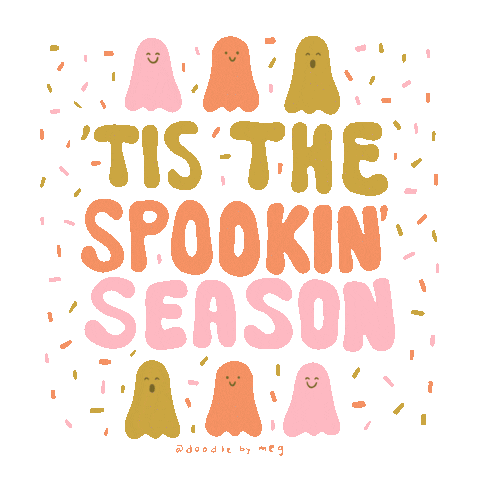 Halloween Celebrate Sticker by Doodle by Meg