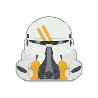 Star Wars Helmet Sticker