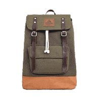 backpack bonfire Sticker
