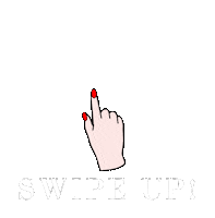 Hand Swipe Up Sticker by NicheBeauty