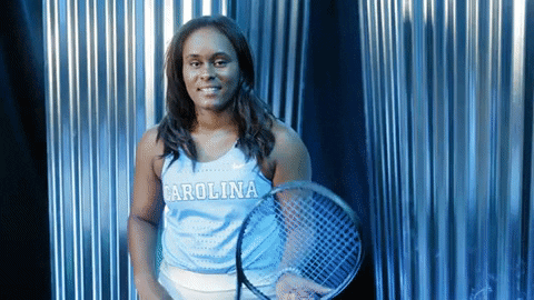 North Carolina Tennis GIF by UNC Tar Heels