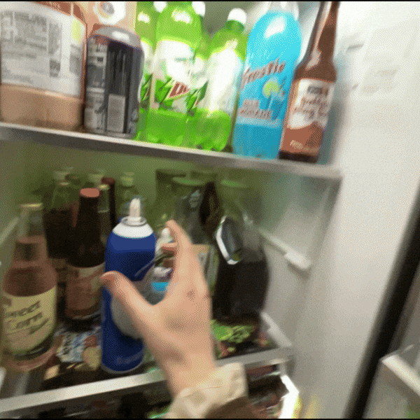 Whipped Cream Streamer GIF