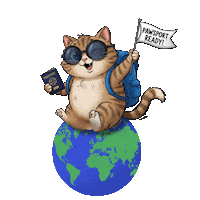 International Cat Day Sticker by Concept Holidayz