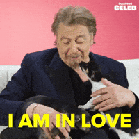 Pacino In Love With Puppies