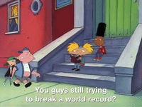 hey arnold nickelodeon GIF