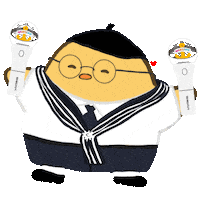 Duck Lightstick Sticker