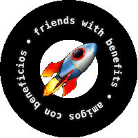 takethreestudio rocket friends with benefits takethree takethreestudio Sticker