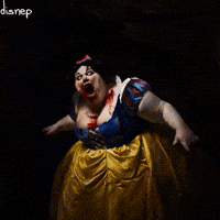 Snow White Horror GIF
