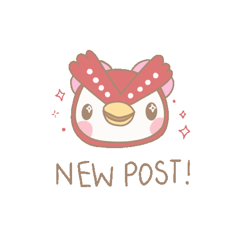 kayledoodles giphyupload new post animal crossing Celeste Sticker
