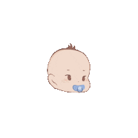 Baby Cutie Sticker by seansph