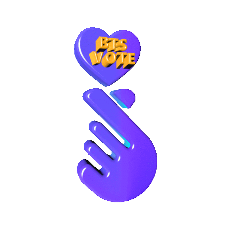 Vote Early K-Pop Sticker by INTO ACTION