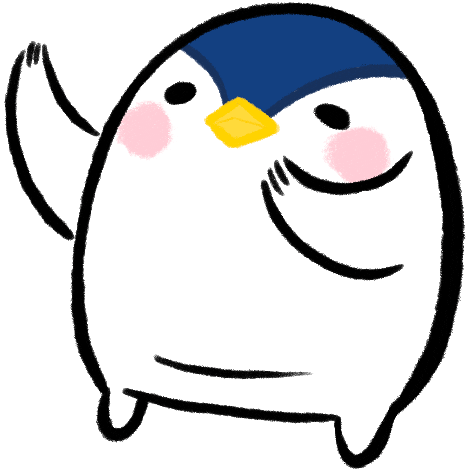 naggukim giphyupload penguin 화이팅 cheerup Sticker
