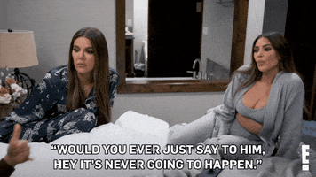 Keeping Up With The Kardashians No GIF by E!