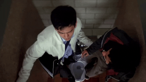 puke dry heave GIF