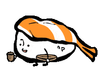 Tea Sushi Sticker