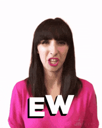 jennrobbins pink gross ew nasty GIF