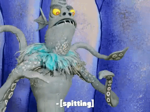 season 8 frozen face-off GIF by SpongeBob SquarePants