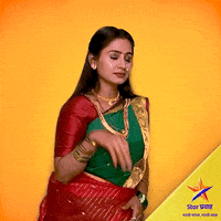 Saree Marathi GIF by Star Pravah