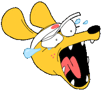 Freak Out Wow Sticker by sarahmaes