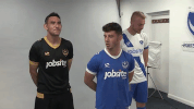 slap chaplin GIF by Portsmouth Football Club