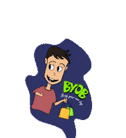 Shopping Diy Sticker by oneforblue