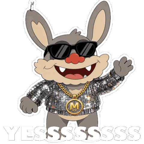 Excited Lets Go Sticker
