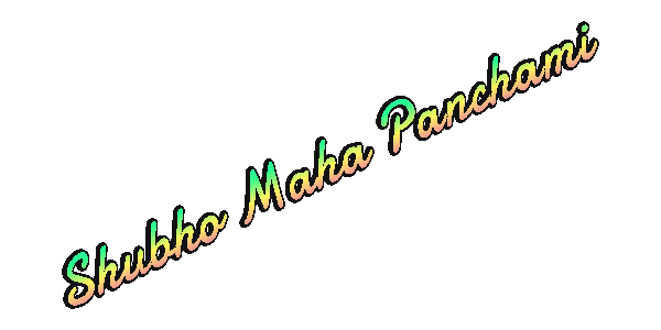 Pujo Panchami Sticker