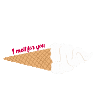 Summer Icecream Sticker by BLAKE SEVEN
