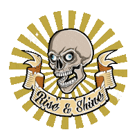 kate_turina sun good morning sunny skeleton Sticker